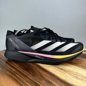 Adidas Adizero Takumi Sen Low Men's 11.5 Running Race Shoes Black Spark ID2793